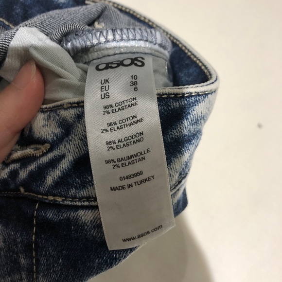 ASOS acid wash denim jeans - Picture 4 of 4